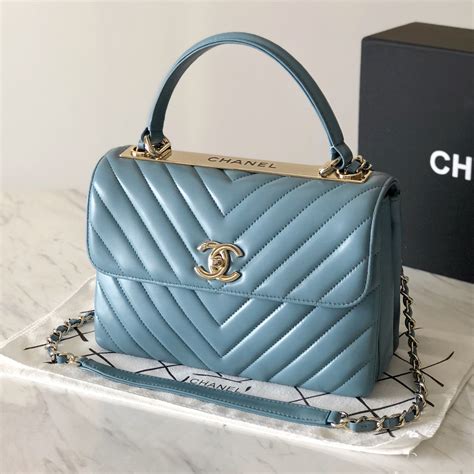 chanel inspired laptop bags|Chanel flap bag with handle.